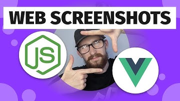 Build a SCREENSHOT App with Node & Vue JS | Puppeteer JS