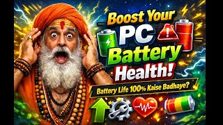Pc Battery Health Kaise Improve Kare Laptop Battery Life 2X Kaise Badhaye