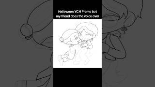 Halloween YCH open! Comm info on VGen: ElByDesign or https://elbydesign.carrd.co/ #commissionsopen