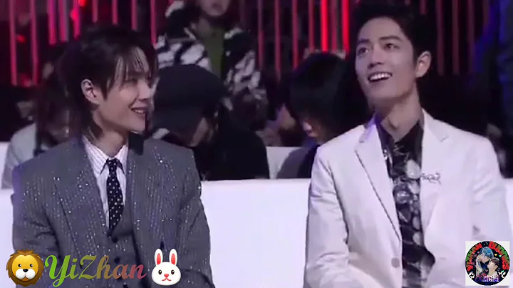 #Wangyibo #Xiaozhan #yizhan   [BJYX] YiZhan during Tencent Awards Night