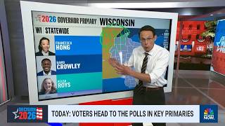 WISCONSIN, MINNESOTA + MORE PRIMARIES TONIGHT