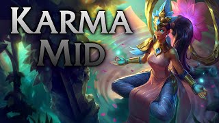 League of Legends | Order of The Lotus Karma Mid - Full Game Commentary