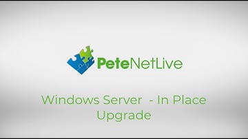 Windows Server In Place Upgrade