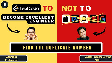 Approach Explanation | Find the Duplicate Number | Leetcode 287 | Top 90 Interview Question Series