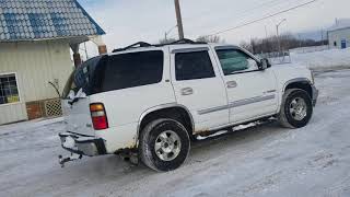 Lot 361 2003 Gmc Yukon Awd - 8 Seat - Leather Loaded - Entertainment System Odm Shows 395,000