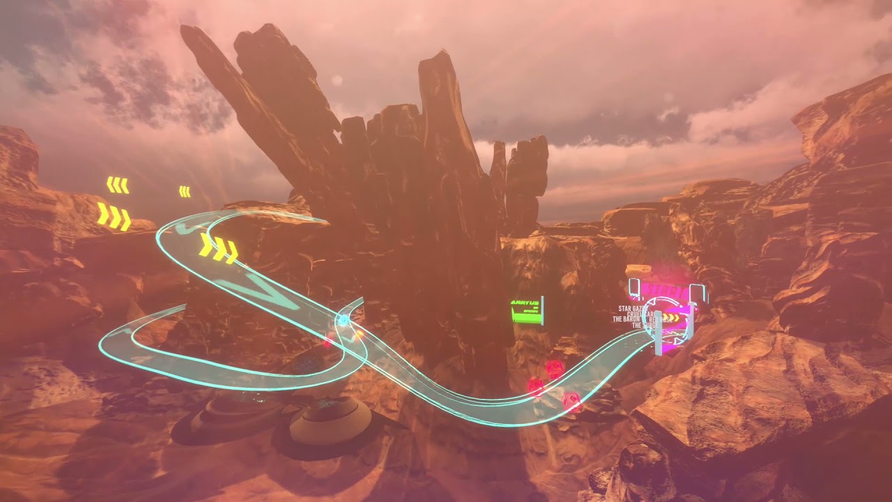 Neon Wings: Air Race gameplay (14 minutes)