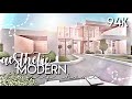 ROBLOX | Bloxburg: Aesthetic Modern Family Home 94k | House Build