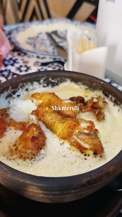 Must Try Georgian Food! 🧀🍞🥞🍷 #shorts #georgia #travelfoodie #foodguide
