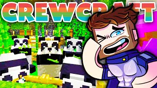 Fun with TNT and Pandas! - The CrewCraft Realm! (Episode 22) Minecraft
