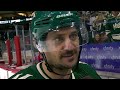 Mats Zuccarello after 5-1 win over Stars