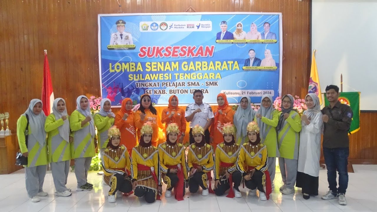 SMAN 3 KULISUSU, JUARA 3 LOMBA SENAM GARBARATA TINGKAT SMA/SMK SE KABUPATEN BUTON UTARA TAHUN 2024