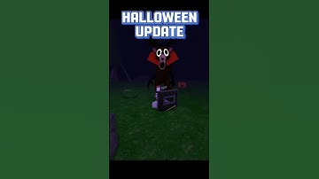 NEW Halloween Update 👻 🎃 in 99 nights in the forest