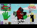 NUEVO GUANTE ELF (Actualización de Slap Battles) Navidad 🎄 | Hola Soy Red :3