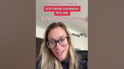 Developer resume in under 15 seconds? 😱