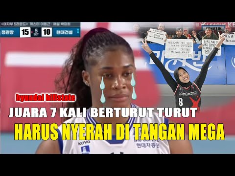 🏐MEGA GAK ADA OBAT🏀 Detik&quot; Red Spark Bikin Nyerah Juara Tak Terkalahkan Liga Voli Korea 3-2 Hari Ini