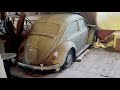 Vw beetle full transformation  from barn find to beauty