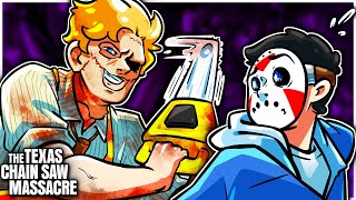 HUNTING @H2ODelirious in Texas Chainsaw Massacre Game | Tech Test Gameplay