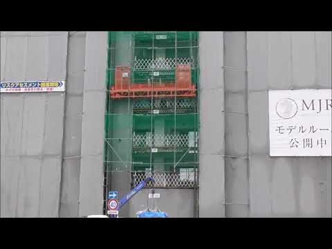 鹿児島駅前　大型再開発ビル 鉄骨工事 #157　 撮影日2023 3 23