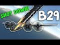 B29 SHOT DOWN!  -  Simple Planes  -  Showcase