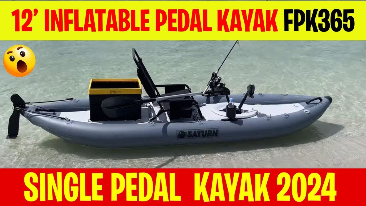 Inflatable Pedal Drive Kayak PK365 