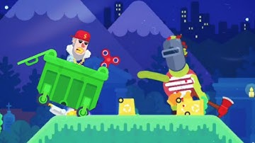 Bowmasters Intense Fight with Zombies Lil Dump Jeremy