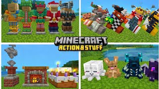 Action & stuff every secret feature | Minecraft bedrock (all updates) | #minecraft #nobatidao 