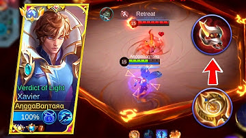 XAVIER BUILD COUNTER ULTIMATE HERO YIN | XAVIER USER MUST TRY THIS BUILD EASY WIN STREAK SOLO RANKED