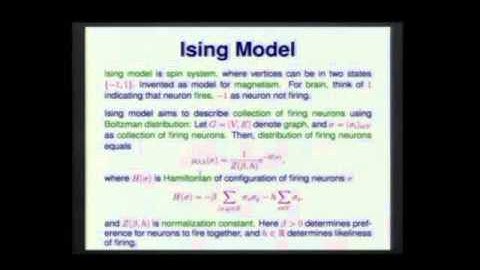 Nov, 27 - Random Graphs in the Brain