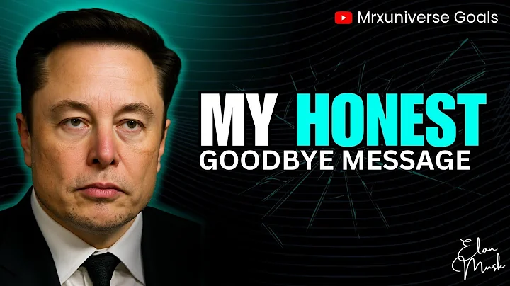 I have to say goodbye- My Final Message to you | Elon musk