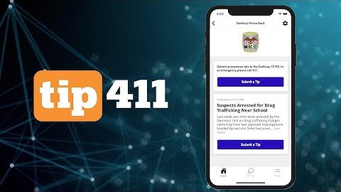 Danbury Police Debut New Anonymous Tip Service From tip411
