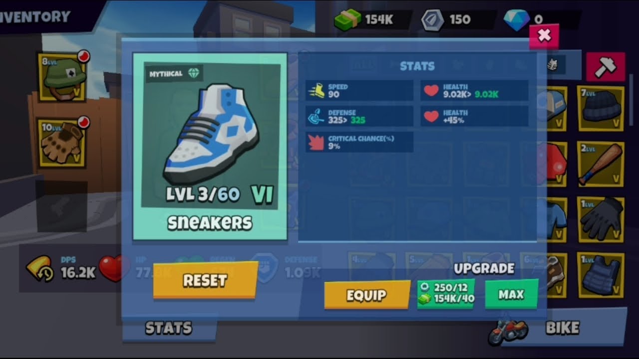 Need 200k Life to Fight New Town ( Crime Syndicate)