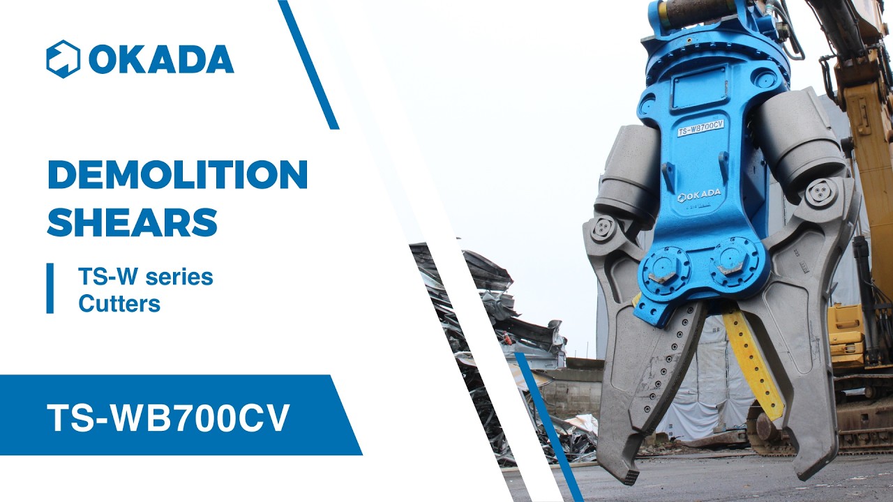 OKADA TS-WB700CV Demolition Shear