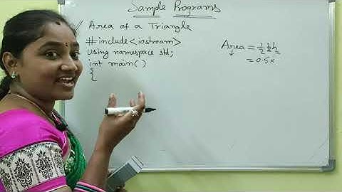 How To Write Sample Programs in C++ ||C++  Both in Telugu & English||Telugu Scit Tutorials