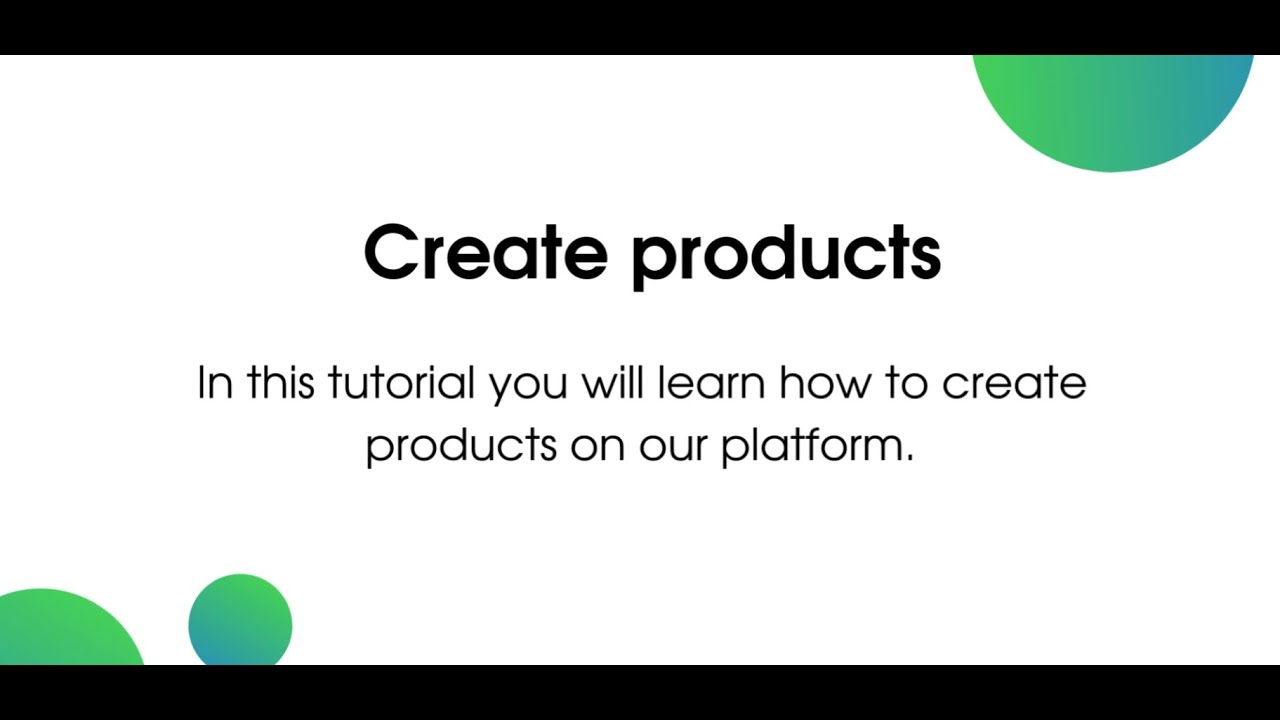 Single Product Upload Tutorial - YouTube