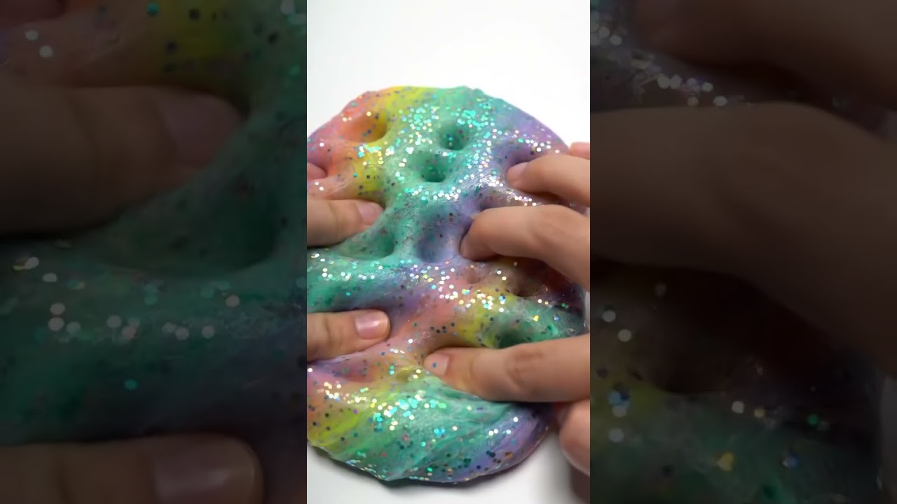 Pastel Rainbow Slime ASMR Heaven! 🌈✨ Insanely Satisfying!