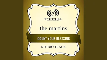 Count Your Blessings (Low Key / Studio Track Without Background Vocals)