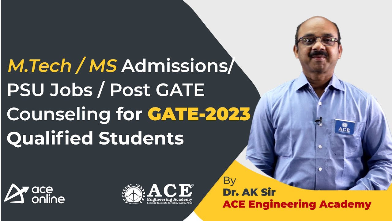 M Tech Admission PSU Jobs Post GATE Counseling For GATE 2023 m-tech-admission-psu-jobs-post-gate-counseling-for-gate-2023