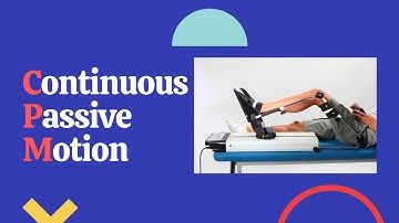 CPM - Continuous Passive Motion