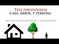 💡TEST💡Casa, árbol, y persona... ¿Eres reservado o abierto con las personas? 🔓