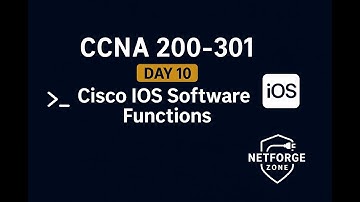 CCNA Day 10  Cisco IOS Software Functions