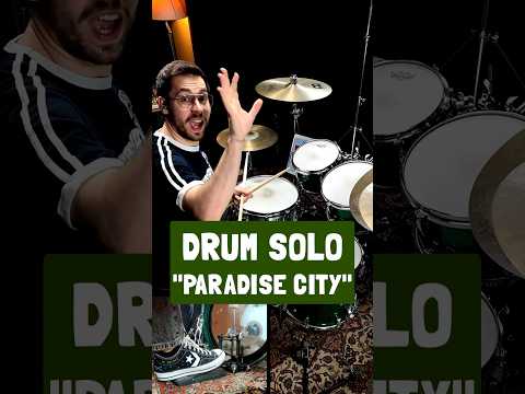 🥁Aprende el DRUM SOLO de “PARADISE CITY” de Guns N Roses #paradisecity #drumcover #drums