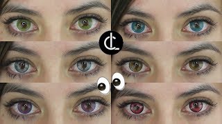 ANIME COLOR CONTACTS | ColorCl Cosplay Lenses Review