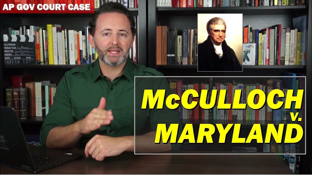 McCulloch V Maryland AP Gov NEW YouTube McCulloch V Maryland AP Gov NEW YouTube
