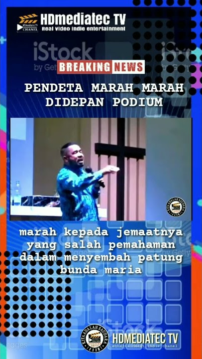 PENDETA INI MARAH KEPADA JEMAATNYA