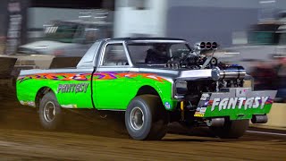 Truck Pulling. Super Modified 4Wd Trucks. Dover, Oh Tuscarawas County Fair Ostpa Pull 2023