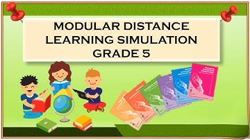modular distance learning simulation