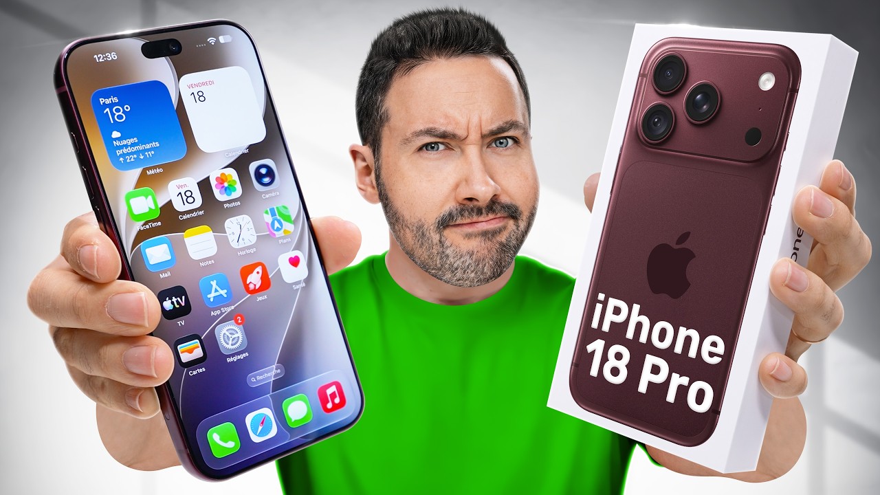 J’ai acheté l’iPhone 18 Pro ! (le meilleur arrive après…)