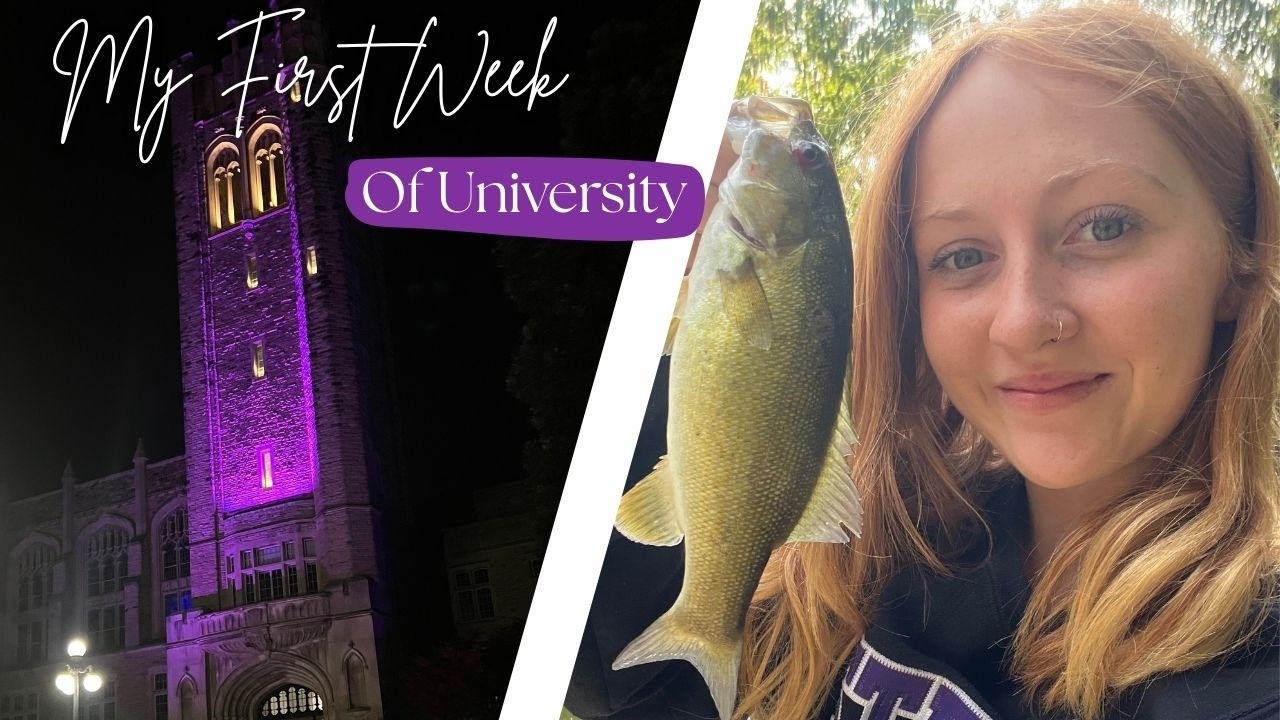My First Week at University 🎓 Found Fish on Campus, DJ Party & Flo Rida Concert!