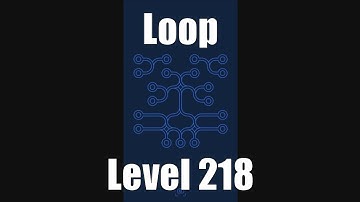 Loop Level Stage Niveau Nivel Yровень 218. Solution