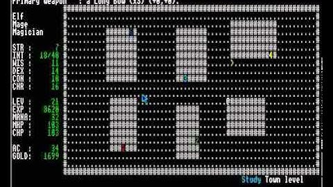 ACORN ARCHIMEDES THE MINES OF MORIA COLOR Umoria v5 4 0 1992Edouard Poor BBC A3000 A 3000